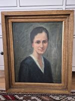 Portrait, gemalt von August Herzog (1885-1959)