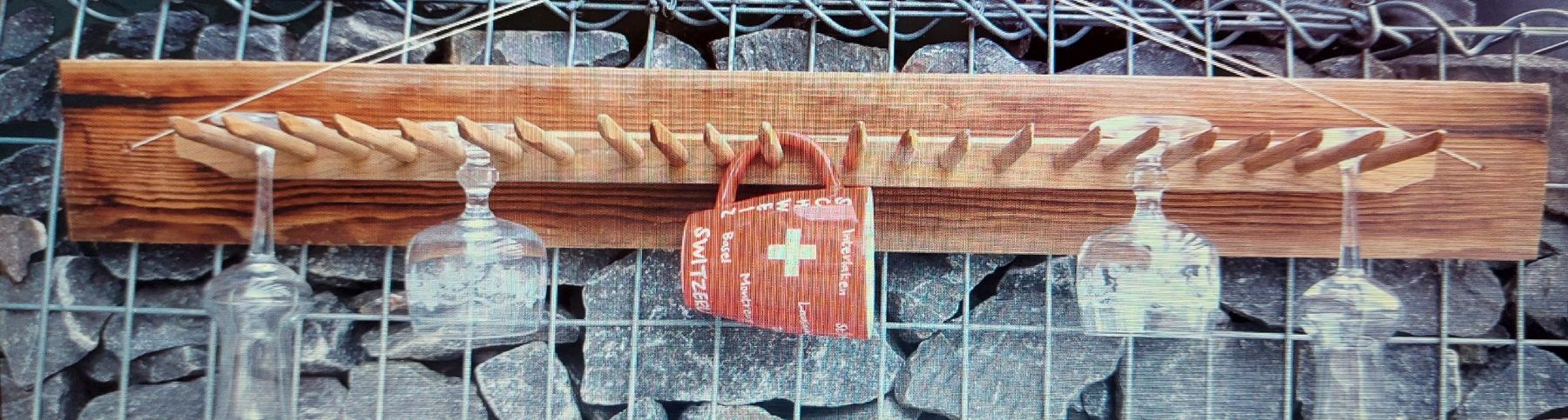 Elettrodomestici da cucina: Rustikale Tassen- und Gläserhalterung Holz – Nuovo (secondo la descrizione) da Summaprada venduto da nora014 3