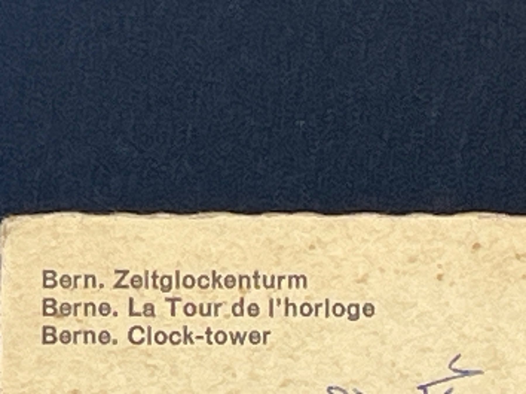 Ansichtskarten: Bern. Zeitglockenturm – Gebraucht aus Widnau von Brusi9 3