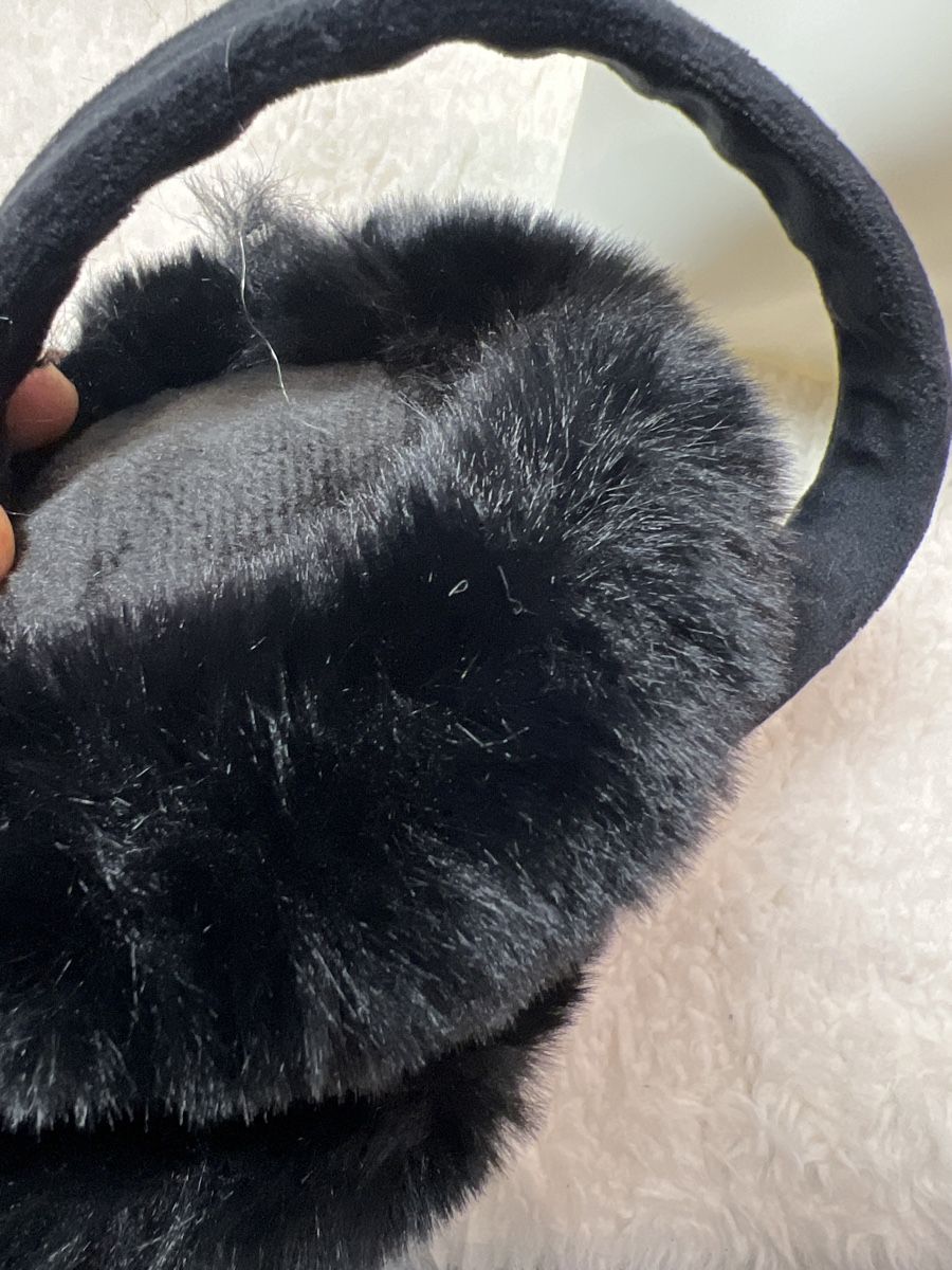 Copricapi, berretti & cappellini: Chauds Cache-oreilles Fourrure Noire Hiver – Nuovo e nell'imballaggio originale da Chenens venduto da anasantos90 2