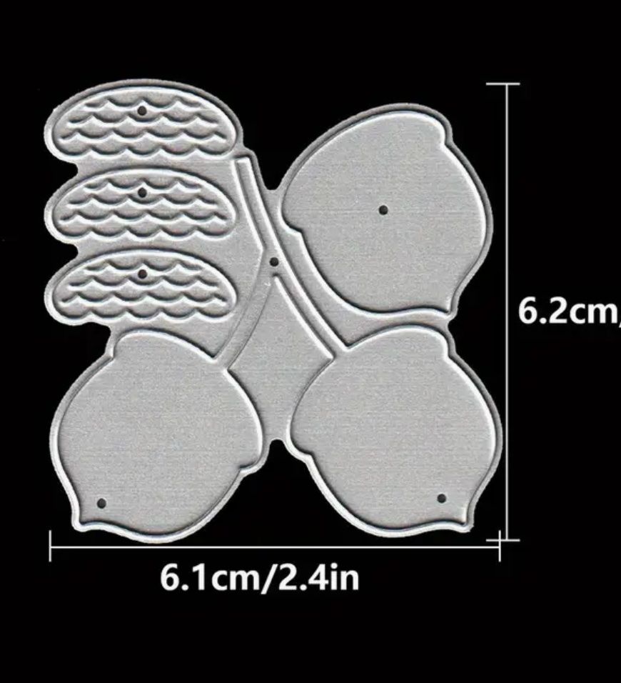 Schablonen: 3 Eicheln - Stanzschablone – Neu und originalverpackt aus Frenkendorf von jazzplatten 1