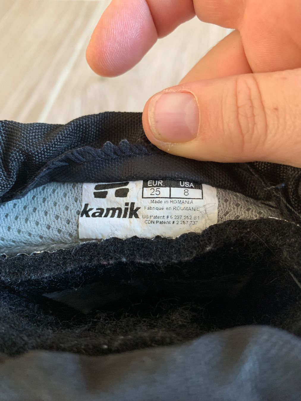 Kamik Scarpe per ragazzi: Kamik Goretex Winterstiefel Gr. 25 schwarz – Usato da Rudolfstetten venduto da Joyw 5