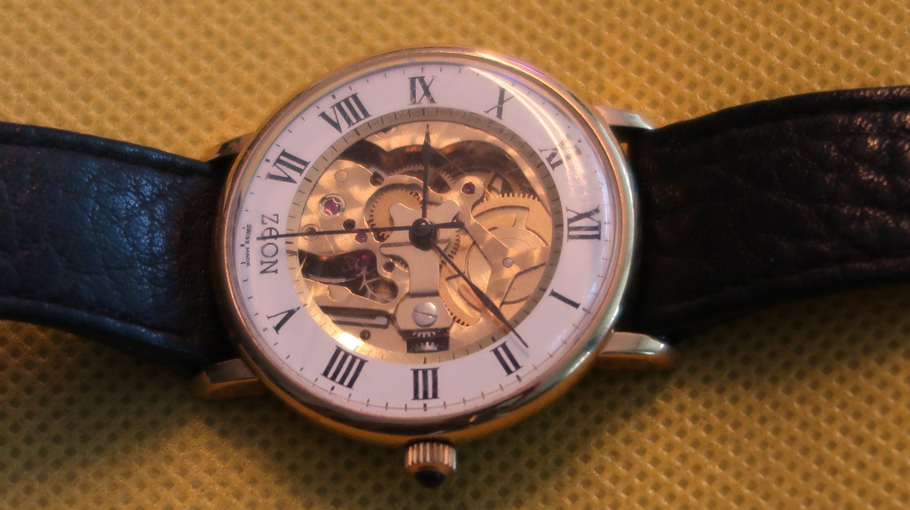 Orologi: Skelettuhr, Zeon Geneve – Usato da Winterthur venduto da Rwa 5