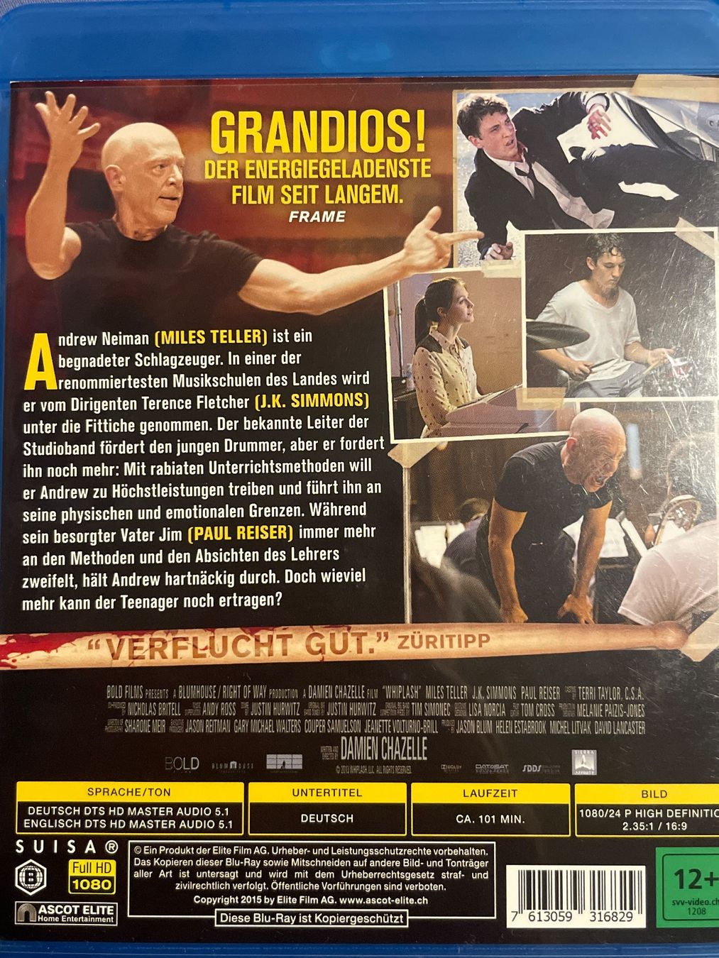Alle DVDs: Whiplash  (2014) – Neu (gemäss Beschreibung) aus Waldenburg von Gonzo8 1