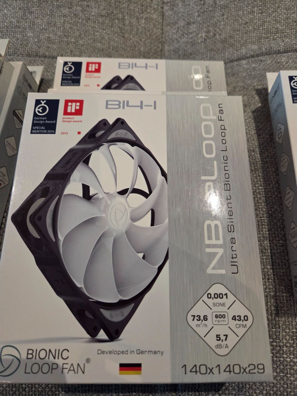 Ventilateurs: Ventilateurs pour ordinateur Noiseblocker – Neuf avec emballage d'origine à Cortaillod par ioi_7rq6 3