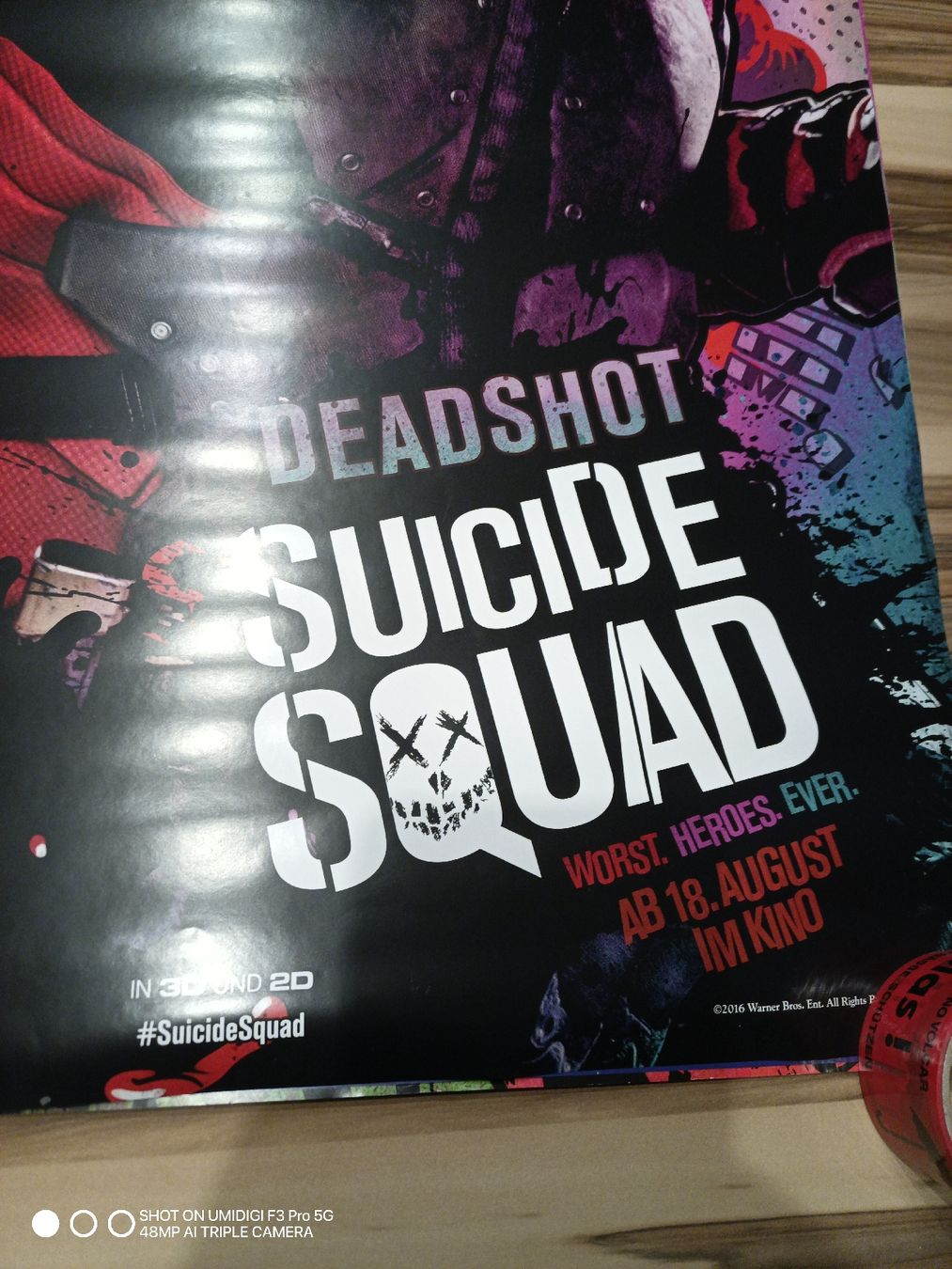 Foto & Immagini: Filmplakat Suicide Squad Deadshot Will Smith – Nuovo (secondo la descrizione) da Aarwangen venduto da to-hirschi 1