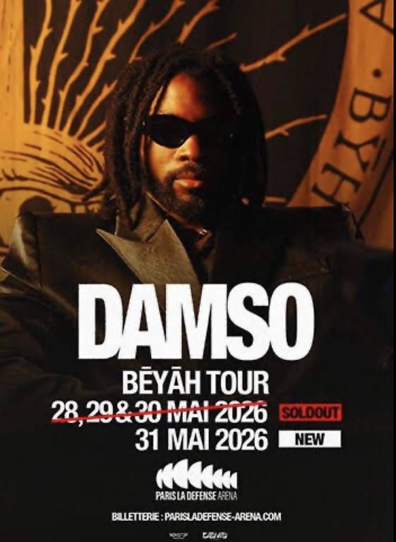 Biglietti: Damso PARIS 29.05.2026 – Usato da Blonay venduto da jth_l2nb