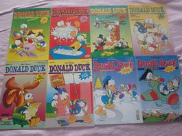 8 DONALD DUCK Sonderhefte alte Comic Hefte ab Nr. 75