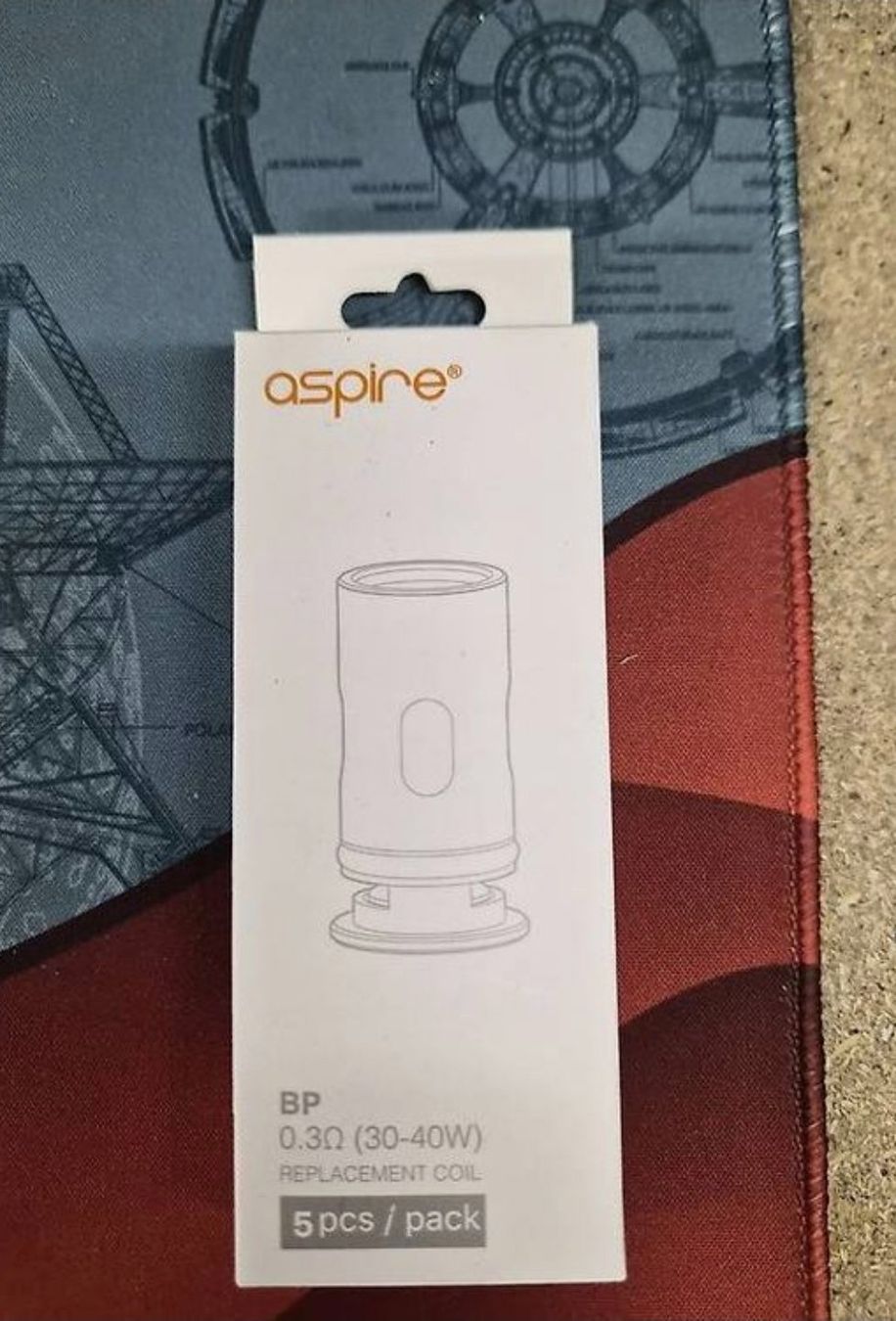 Aspire Altri Prodotti per fumatori: Aspire BP 0.3 ohm – Nuovo e nell'imballaggio originale da Villeneuve VD venduto da Max1844