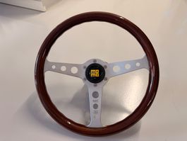 Simracing Lenkrad Classic Holz Momo Fanatec