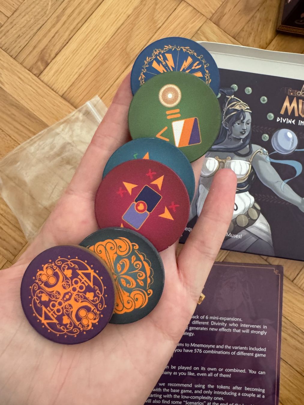 Spiele: Dance of Muses Kickstarter Version + Erweiterung + Upgrade – Neu (gemäss Beschreibung) aus Basel von liz_kqf6 6