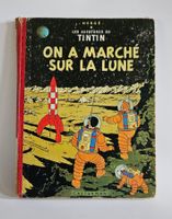 BD Tintin ON A MARCHE SUR LA LUNE  Edition 1958