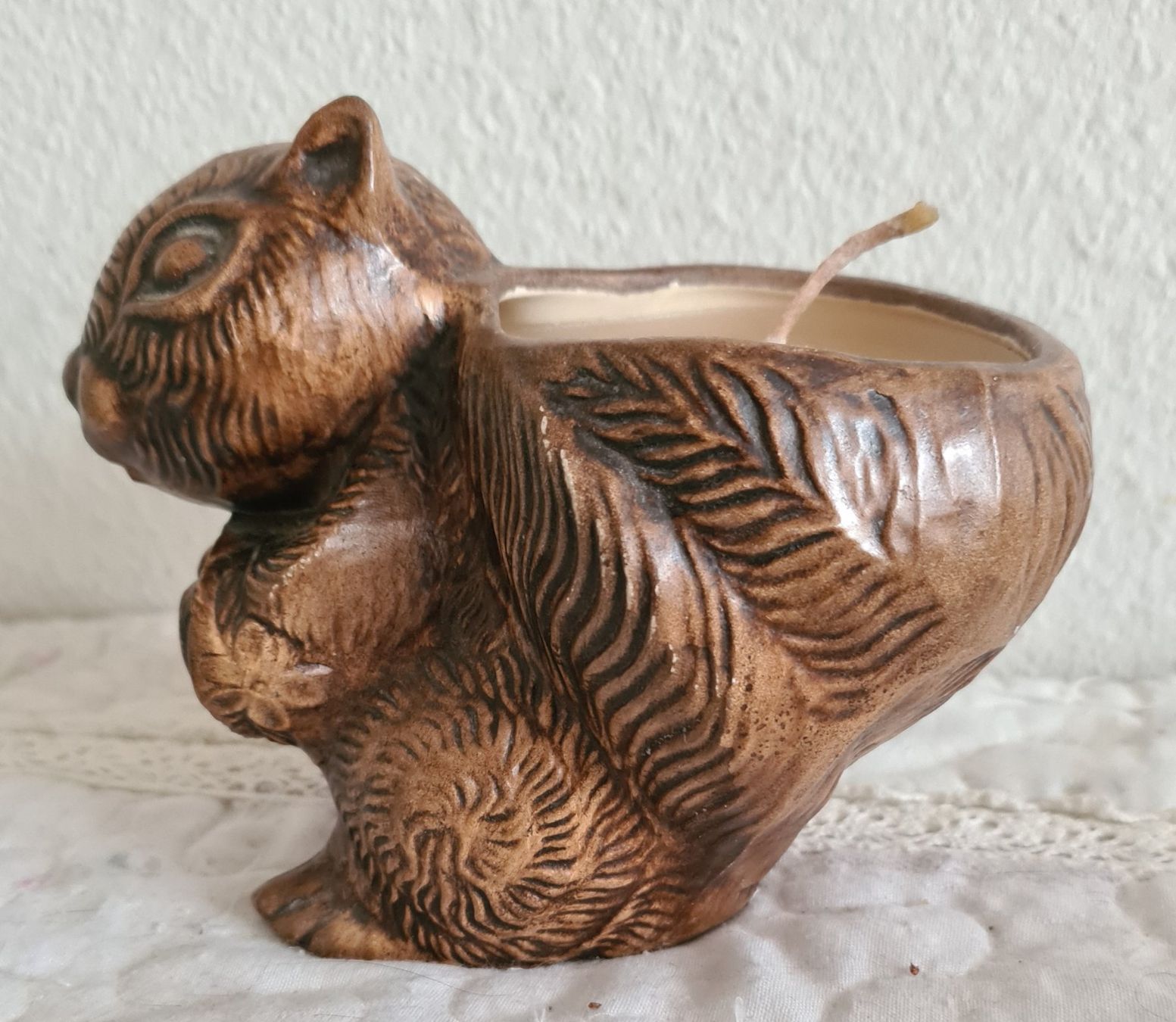 Figuren: Yellowstone Park Kerze Eichhörnchen 1955 – Gebraucht aus Winterthur von bibummi 1