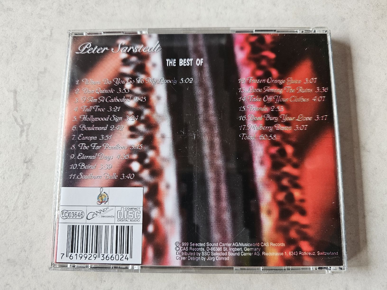 CD: Peter Sarstedt  -  The Best Of – Usato da Schneisingen venduto da backstore24 1