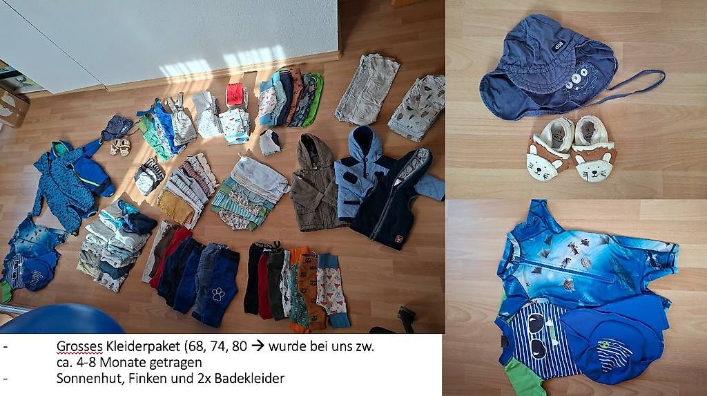 Lotti & Set di vestiti: Kleiderpaket 68/74 – Usato da Glattfelden venduto da SinaM90