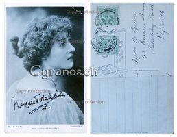 Margaret Halstan (1879-1967) Schauspielerin - Autogramm
