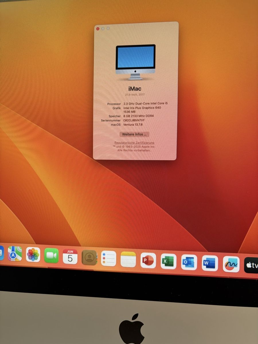 Apple PCs: iMac 21.5” (2017) – D'occasion à Zürich par gokhanaktas87 2