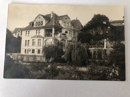 Alte Ansichtskarte Villa Hohenfels Bergsrasse 39 Zurich VII?