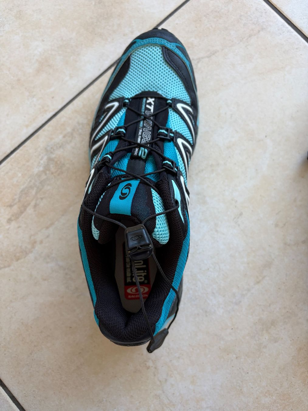 Salomon Scarpe da donna: Salomon Trekkingschuhe/Wanderschuhe blau Grösse 42 – Usato da Brüttisellen venduto da Fabiii.st 4