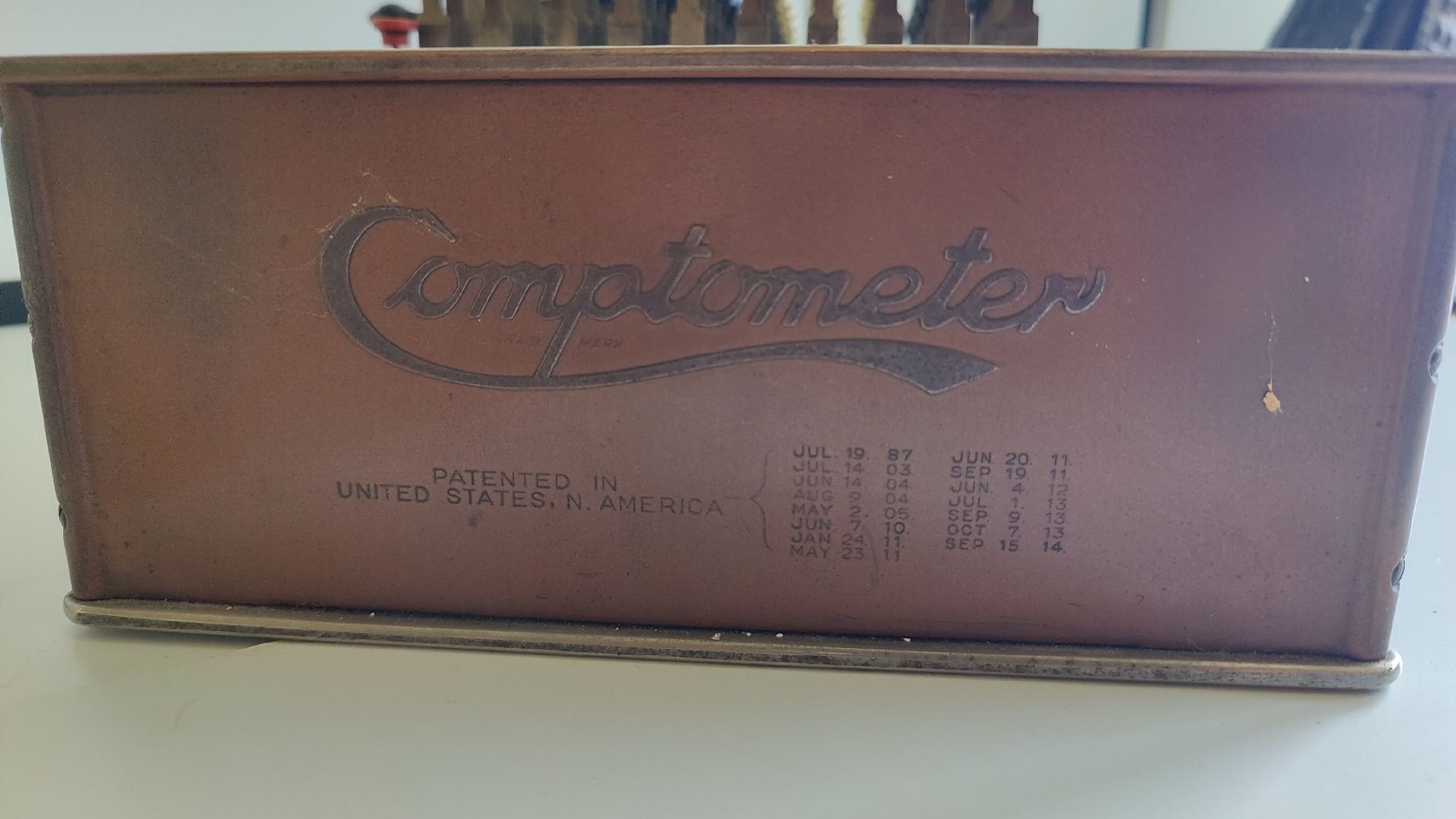 Taschenrechner: Antike Comptometer Felt&Tarrant um 1900 (L13) – Gebraucht aus Neuenhof von SchnaeppliAllerlei 6