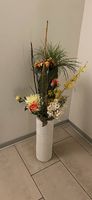 Deko Vase mit Kunstblumen