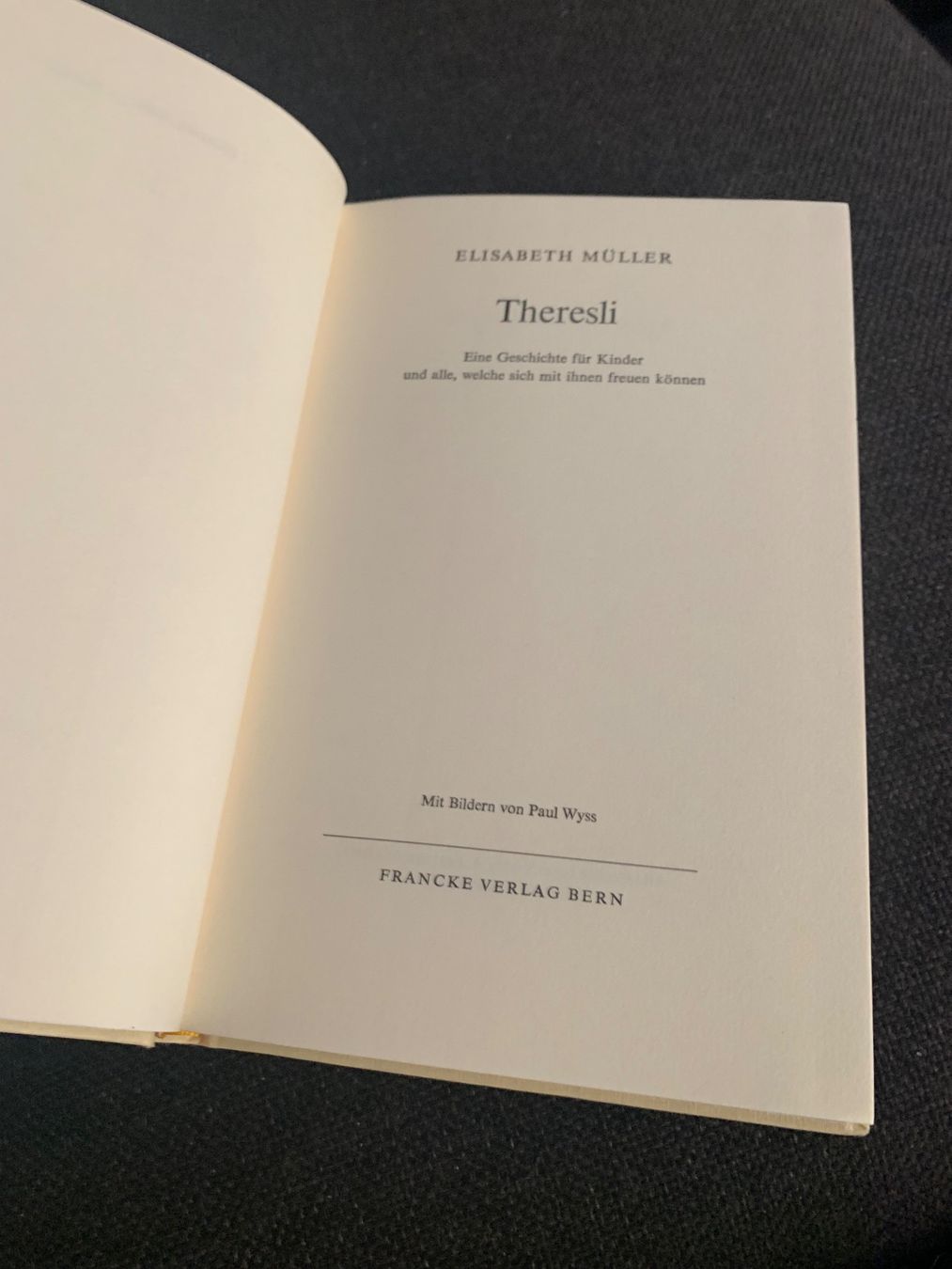 Libri: Theresli (Elisabeth Müller) – Usato da Buelach venduto da Joeggu0 1