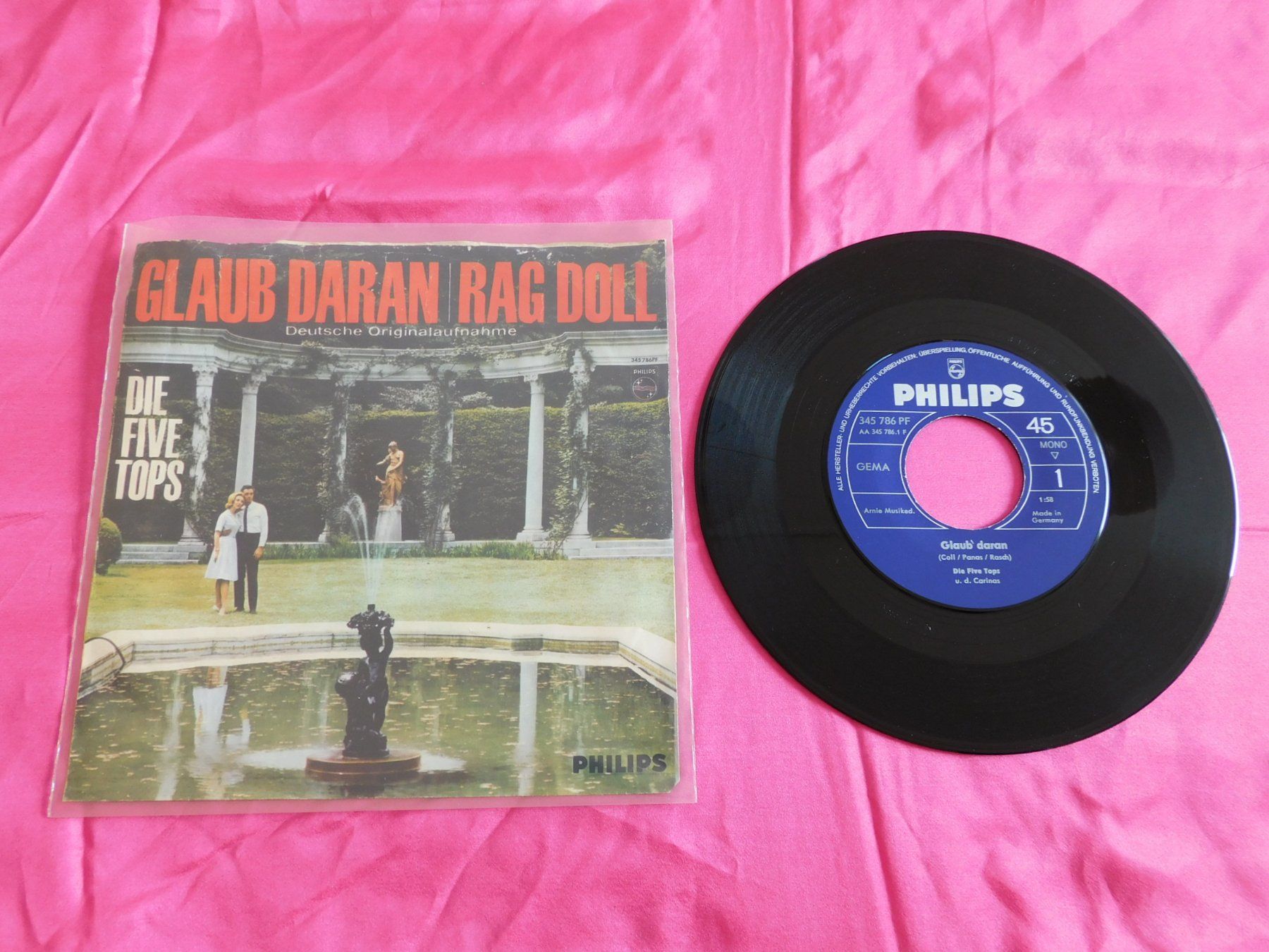 Schallplatten: Die Five Tops – Glaub Daran / Rag Doll – Gebraucht aus Emmenbrücke von lamorak 1