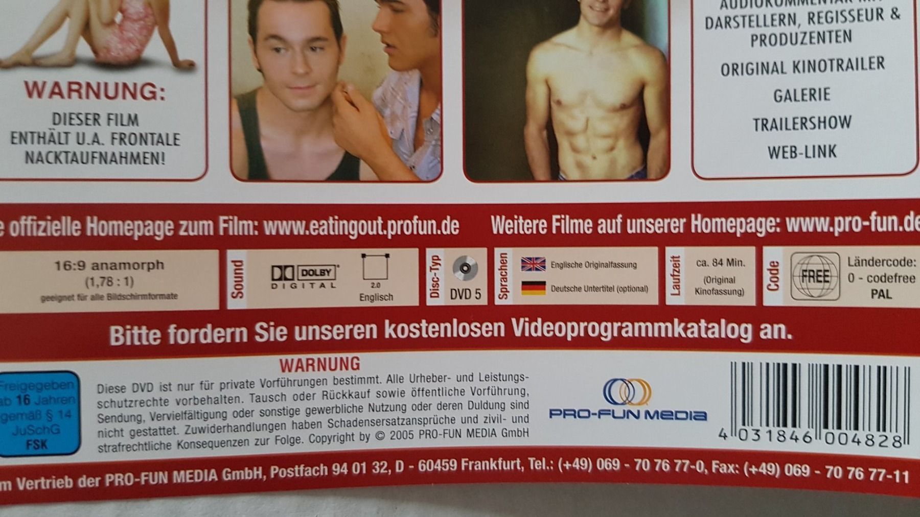 Tutti i DVDs: DVD Eating out – Usato da Oetwil am See venduto da fineli2 1