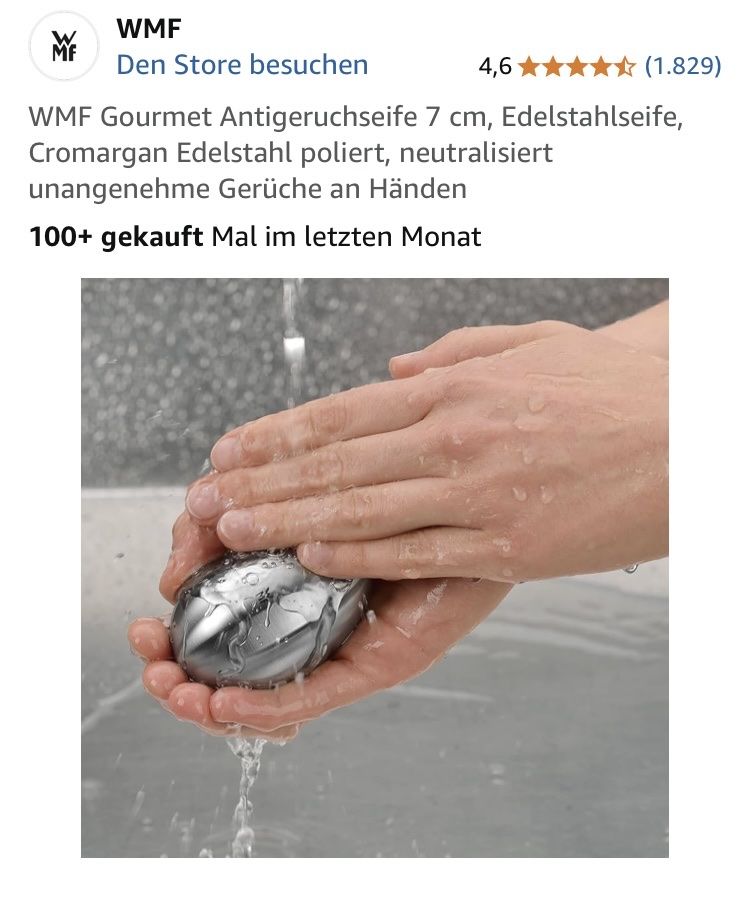 Libri: WMF Gourmet Geruchsneutralisierer – Usato da Teufen AR venduto da parazello