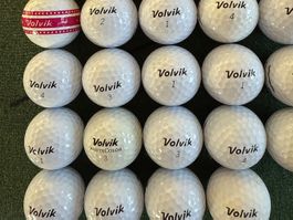 40 div. Golfbälle Volvik, guter Zustand