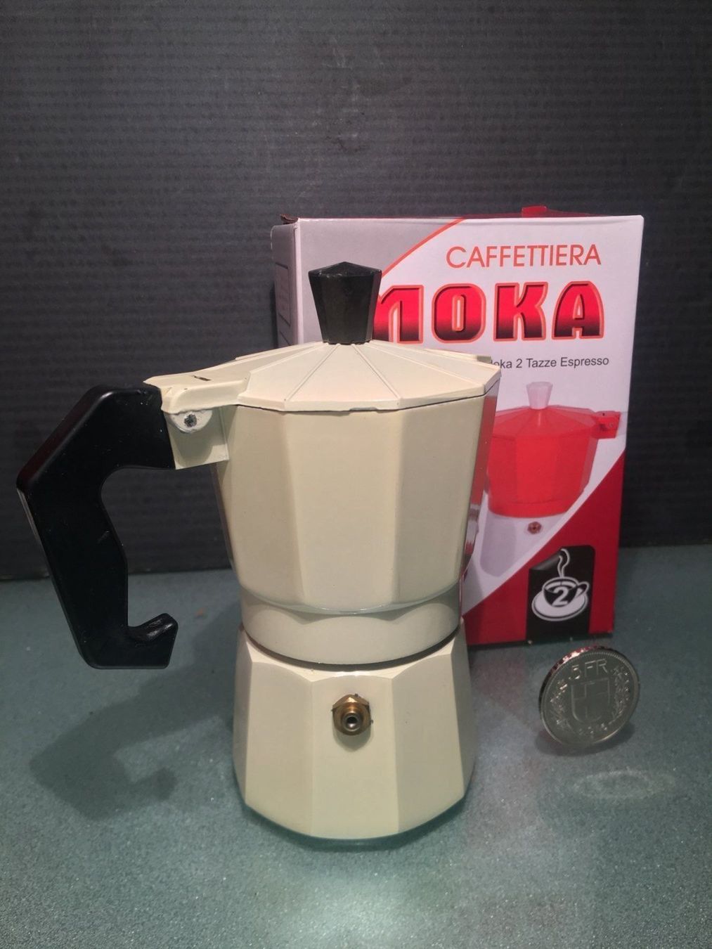 Macchine per caffè & Macchine per espresso: 2 tassen Café moka espresso – Nuovo e nell'imballaggio originale da Minusio venduto da graziano11 7
