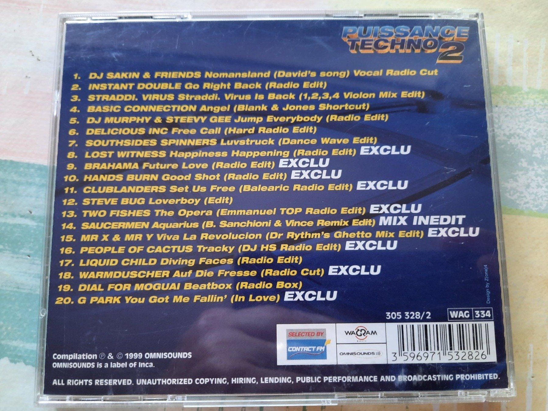 CDs: Cd Puissance techno 2 – D'occasion à Pully par bro_n52j 1