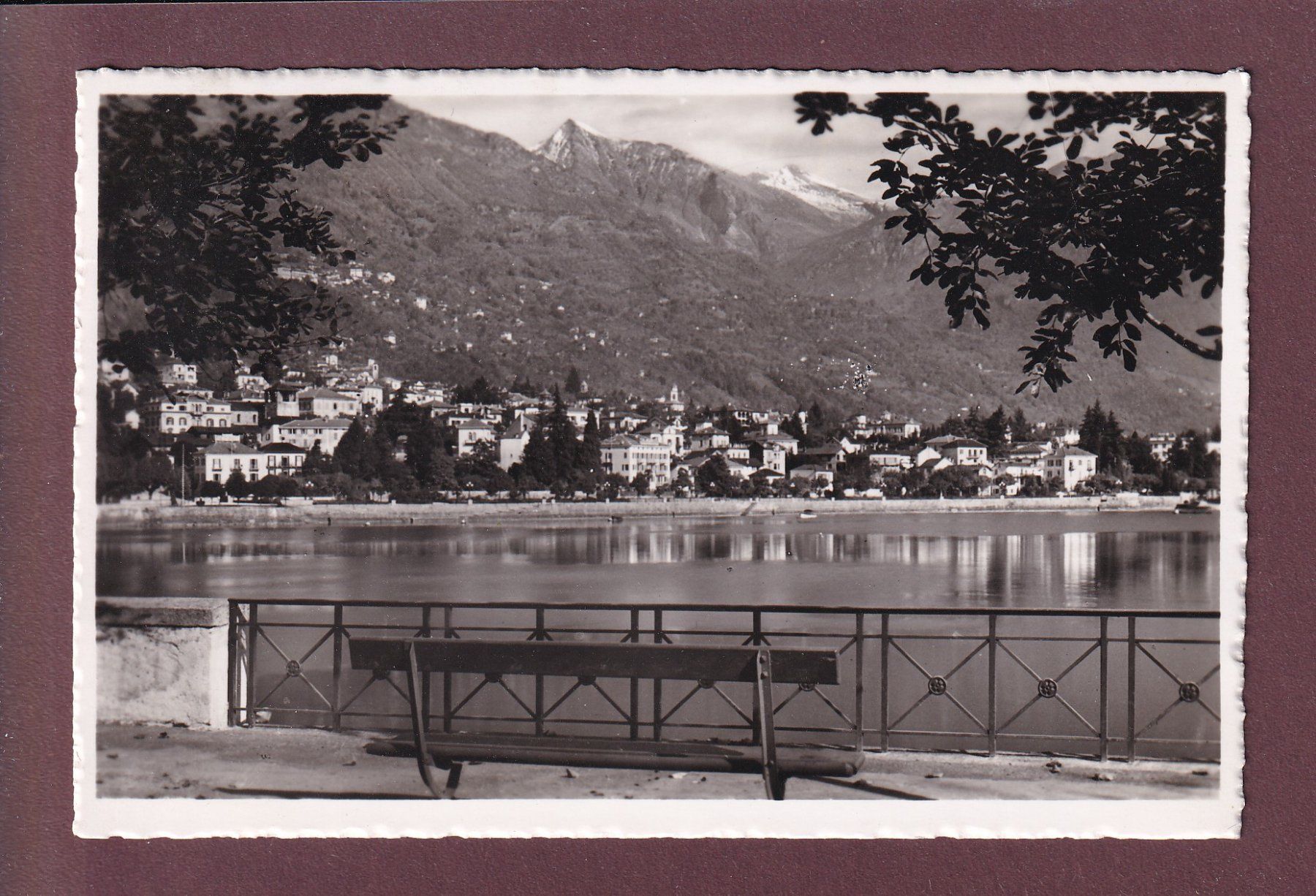 Ansichtskarten: LOCARNO - Quai - 1947 – Gebraucht aus Pully von nicecards