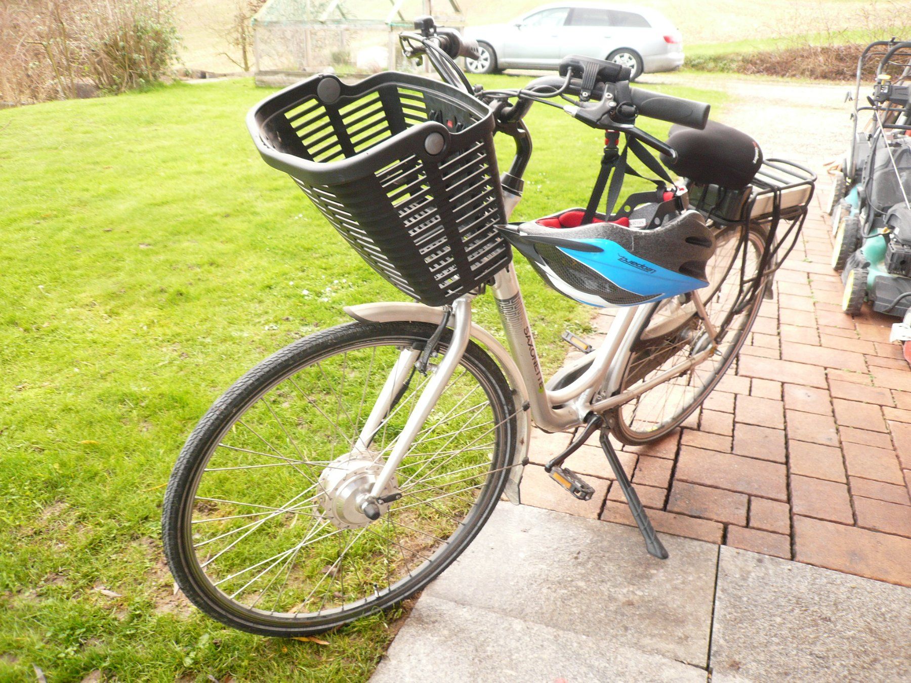 Saxonette Biciclette: Elektrofahrrad Saxonette mit tiefem Einstieg – Usato da Pfaffnau venduto da nolff 1