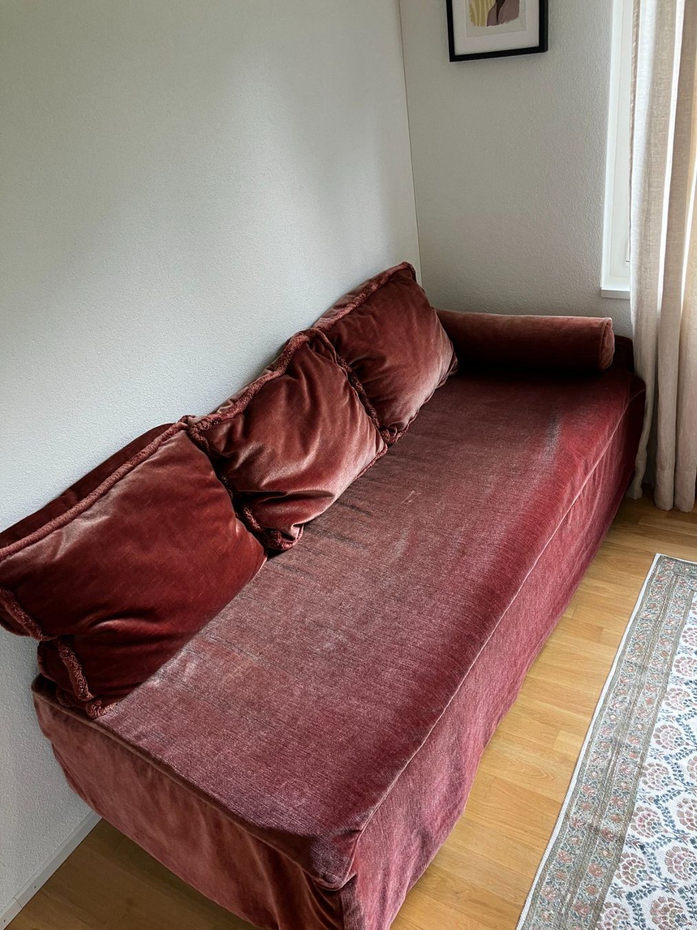Divani: Wunderschönes Velours-Schlafsofa – Usato da Luzern venduto da sie_7nkr