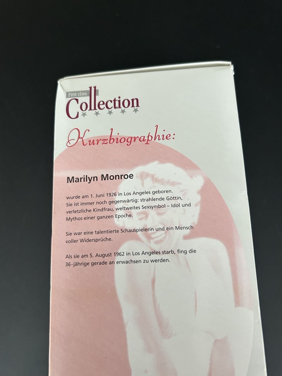 Tutti i VHS: Marilyn Monroe VHS First Class Collection – Usato da Zumikon venduto da tuna007 1