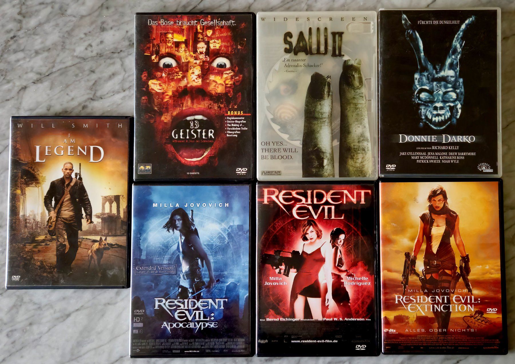 Tous les DVDs: DVD-Sammlung, versch. Genres, 38 Stk. – D'occasion à Winterthur par raptorizm 1