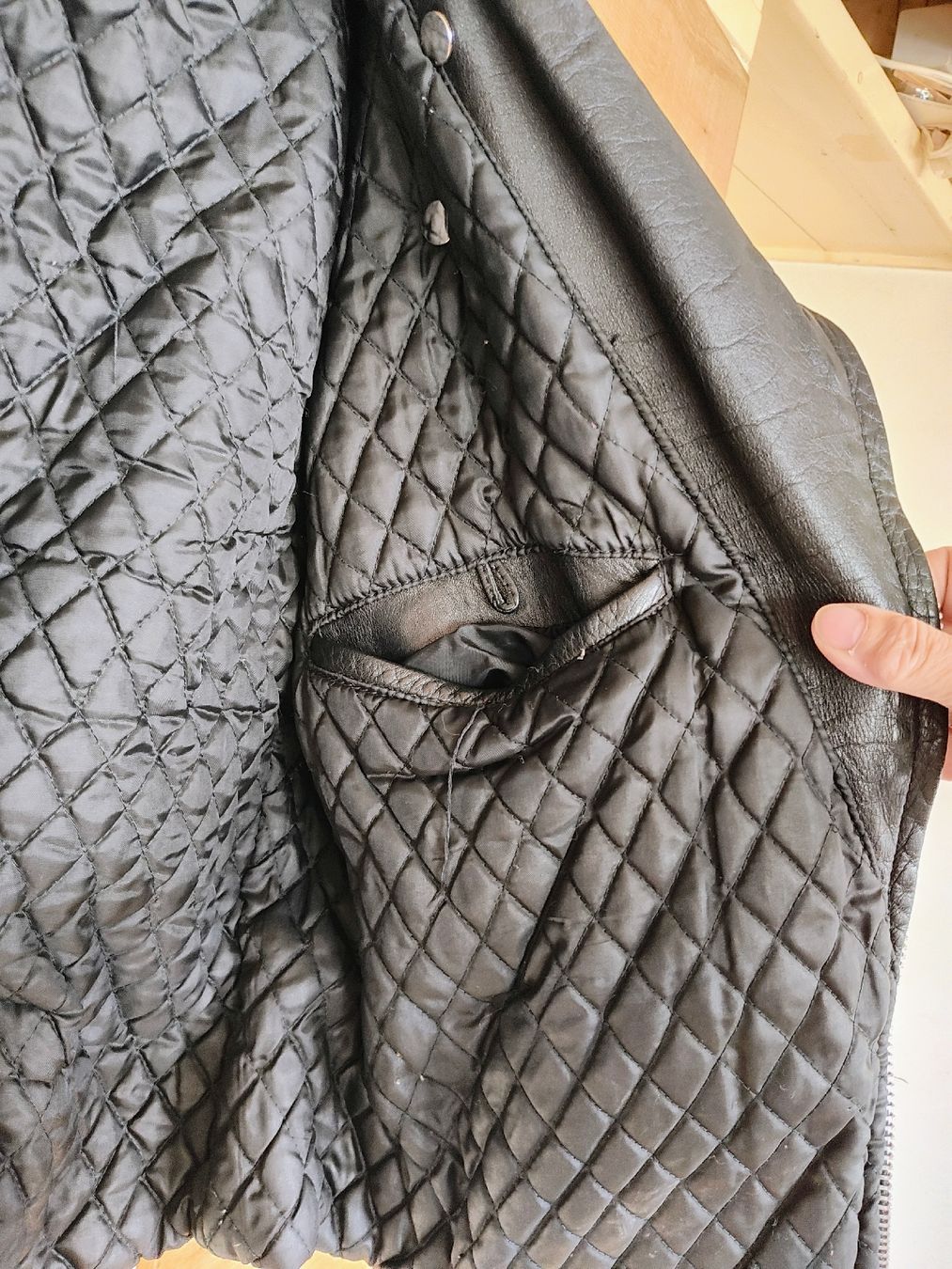 Giacche: Lederjacke / Töffjacke schwarz Grösse 50   – Usato da Melchnau venduto da Unikat01 4