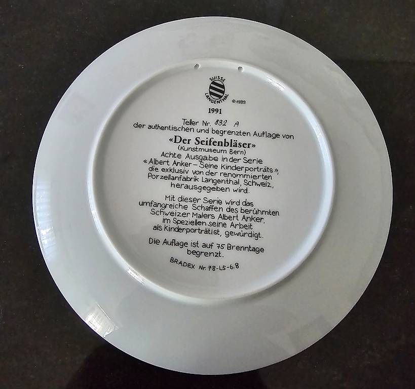 Assiettes: Schöne teller – D'occasion à Eschlikon TG par JMDRP 3