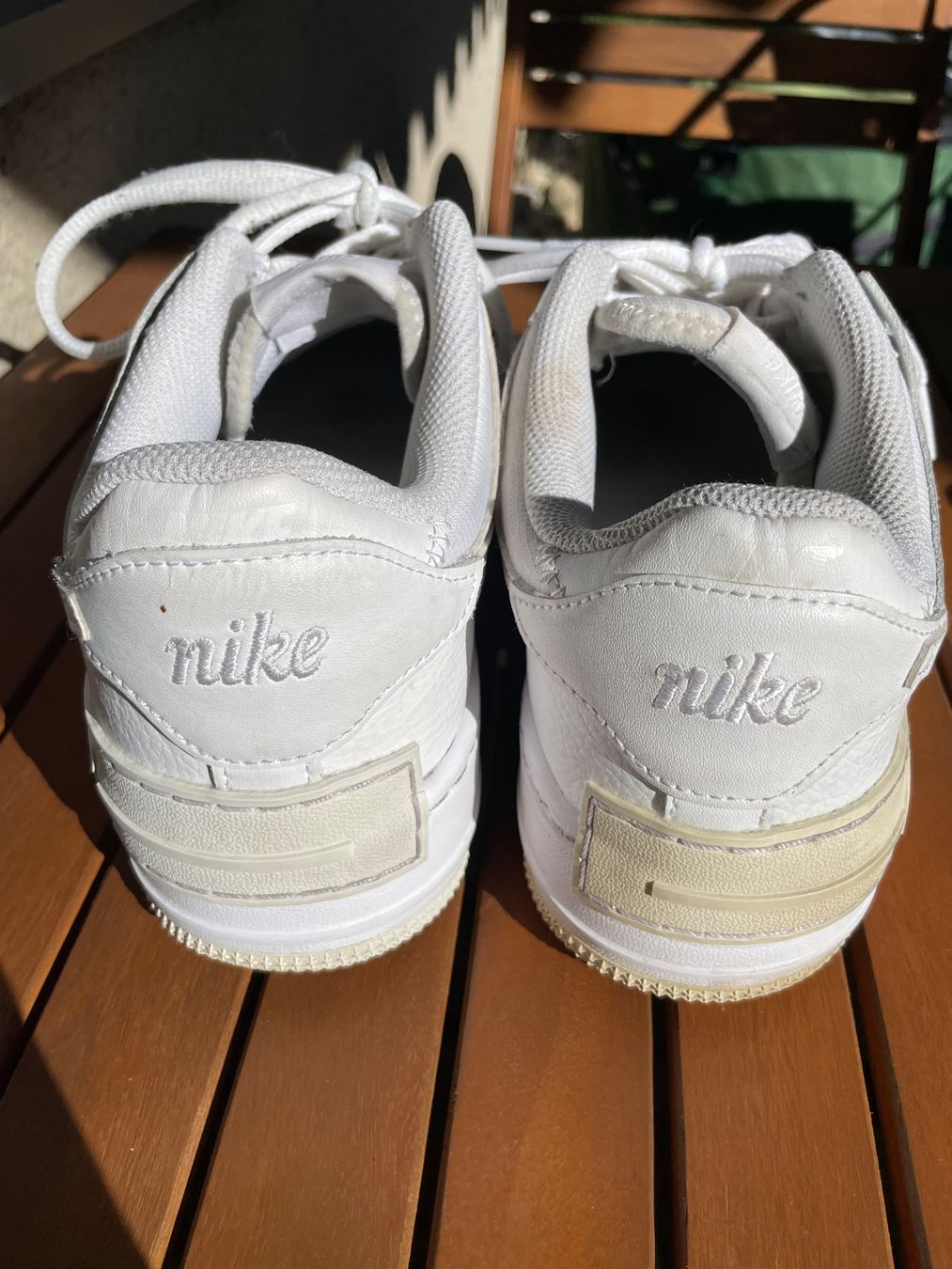 Nike Chaussures femmes: Nike Air Force 1 Shadow Weiss Gr. 41 – D'occasion à Niederwangen BE par m_s13 4
