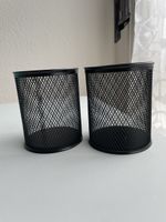 Set mit 2 Stiftehalter aus Metall