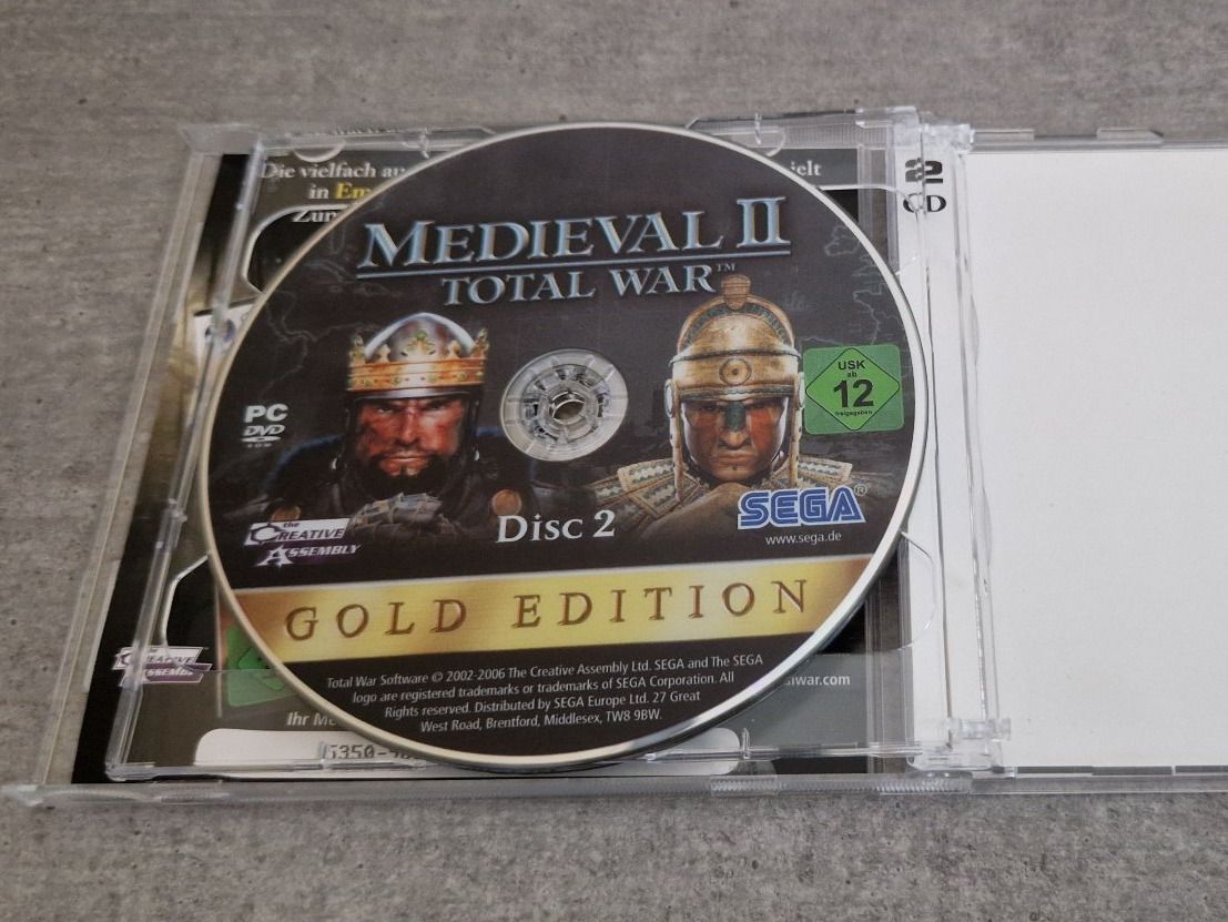 Sega Giochi: Medieval II Total War Gold Edition PC Game – Usato da Buchs SG venduto da mr9470 2