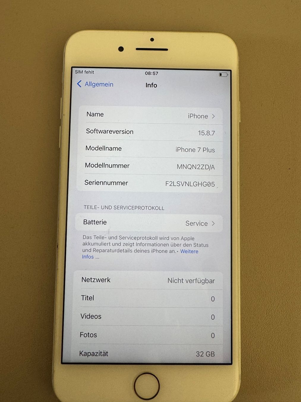 Apple Telefoni cellulari / Smartphones: iPhone 7 Plus mit 32GB – Usato da Adliswil venduto da Busys 1