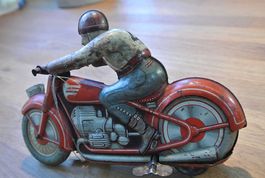 Motorrad, Blechspielzeug, Technofix, 1950