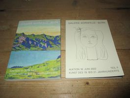 Galerie Kornfeld Bern Auktionskataloge Kunst des 20. Jh.