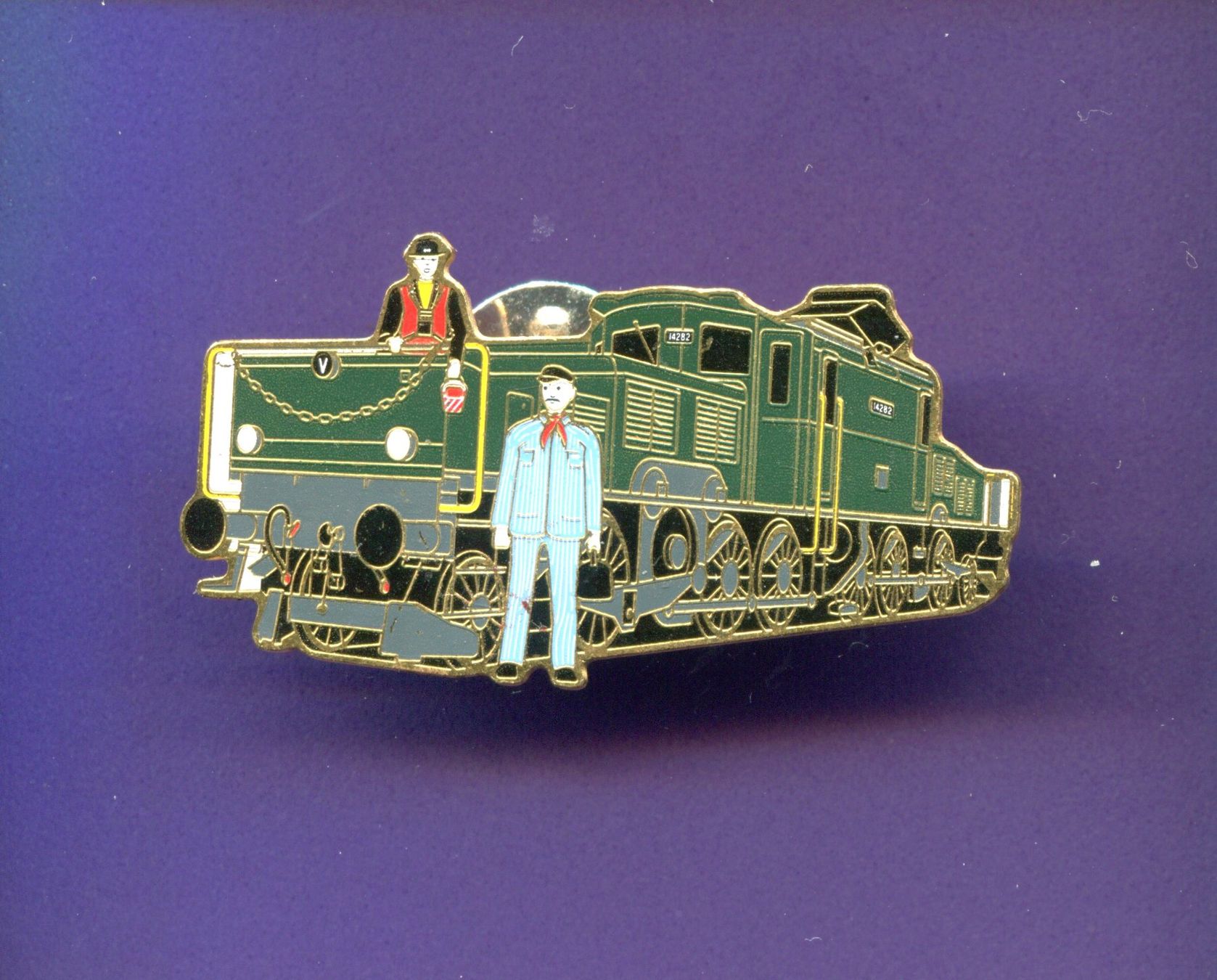 SBB/CFF/FFS Placchette & Badge: Schmid-Müller  Ce 6/8  Krokodil  Lim.150 – Usato da Winterthur venduto da Sammleroase