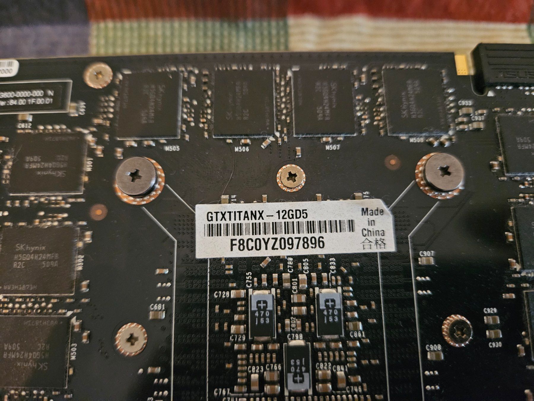 Nvidia Grafikkarten: Nvidia GeForce Titan X 12Gb GDDR5 – Gebraucht aus Wald ZH von  3