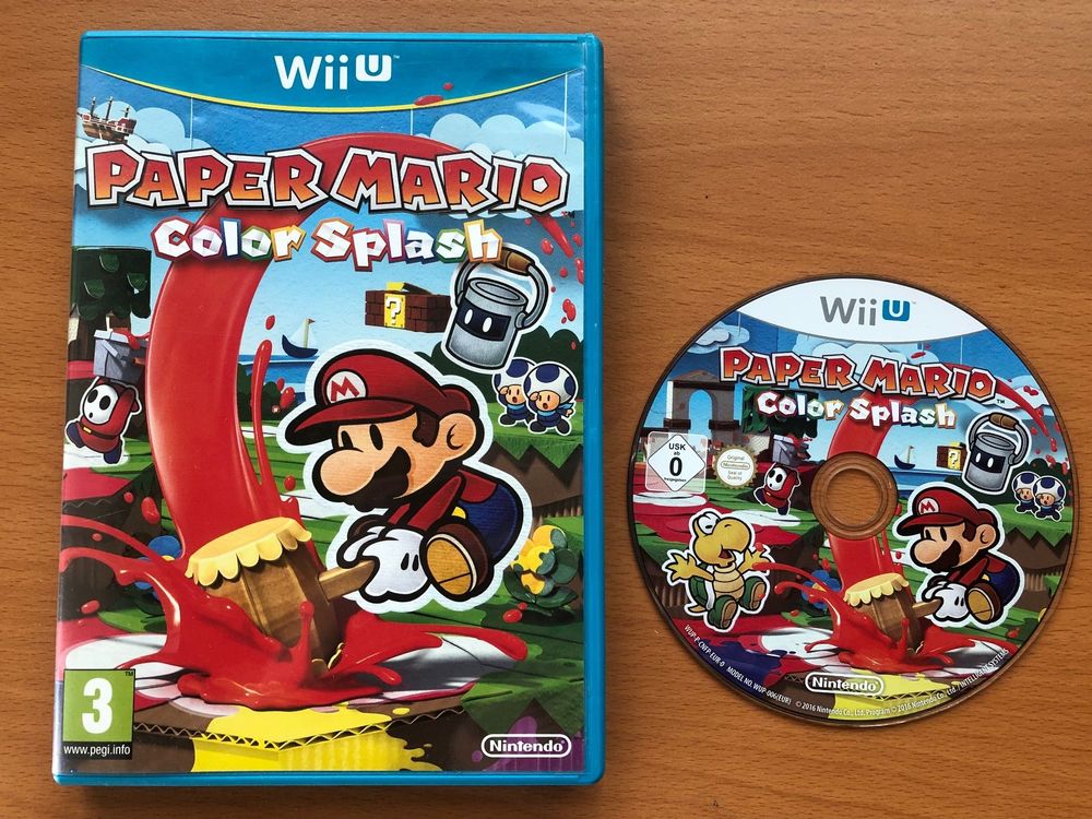 Paper Mario - Color Splash - Wii U | Kaufen auf Ricardo