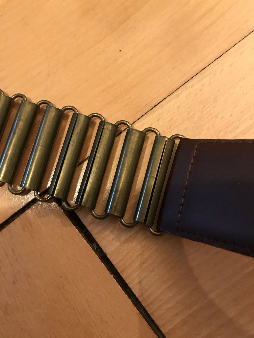 Gürtel: Gürtel, Leder und Metal, cm 85 – Gebraucht aus Winterthur von Gape1 1