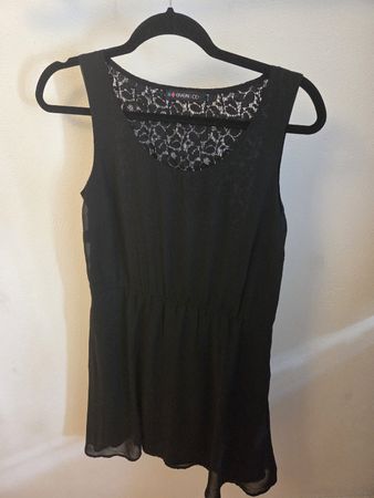 Damen Sommerkleid, Marke Even & Odd, Schwarz Grösse M